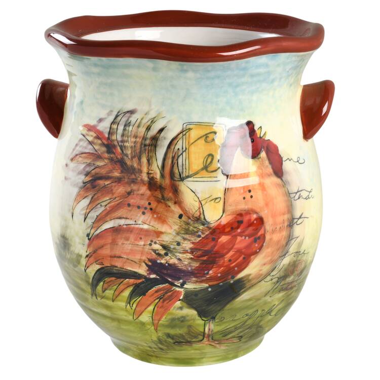 Le Rooster Large Canister No Lid