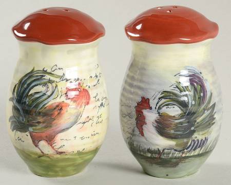 Le Rooster Salt & Pepper Set by Certified International