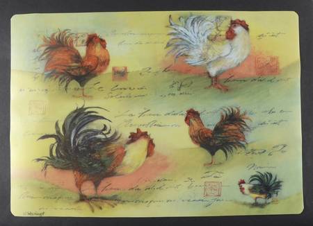 Le Rooster Placemat