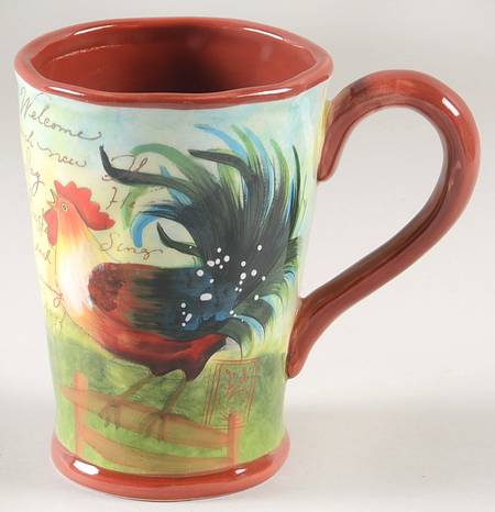 Le Rooster Latte Mug by Certified International