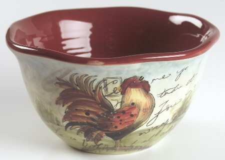 Le Rooster Dip Bowl (for Dip and Spreader)