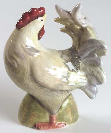 Le Rooster Figural Salt Shaker