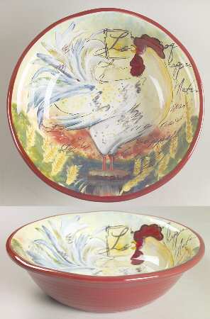 Le Rooster Coupe Soup Bowl by Certified International
