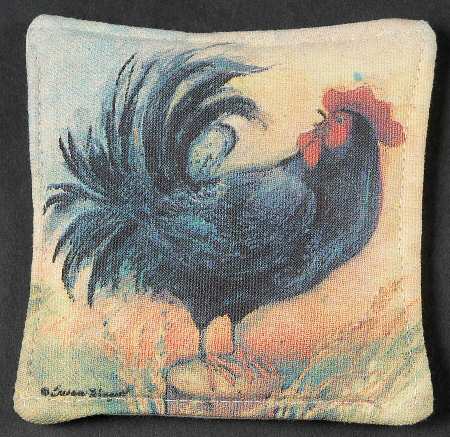 Le Rooster Cozy Coaster