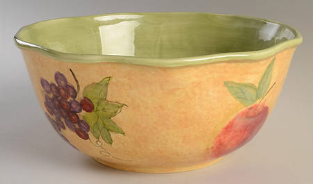 Capri 13" Large Salad Serving Bowl