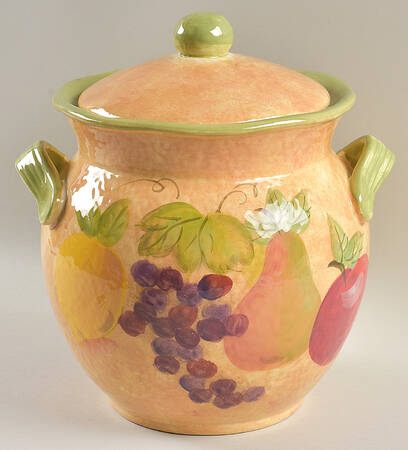 Capri Cookie Jar & Lid