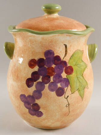 Capri Extra Large Canister & Lid