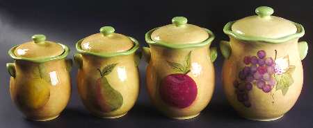 Capri (4 Piece) Canister Set (Box Set)