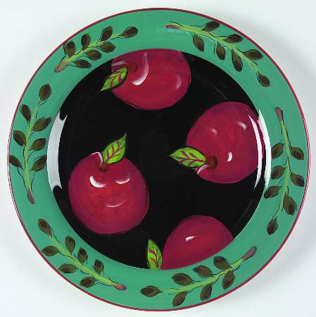Fruit Salad Dinner Plate