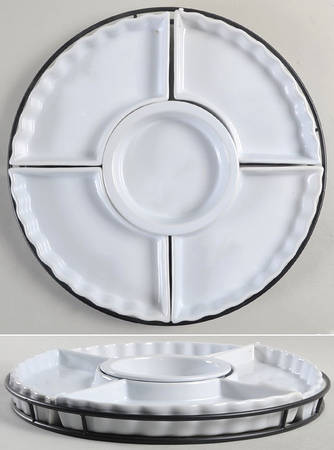 Park Avenue 6-Piece Relish (Tray & 5 Inserts)