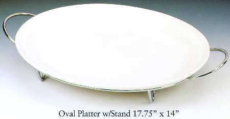Park Avenue 17" Oval Serving Platter