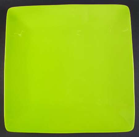 Colorworks Lime Green 16" Square Serving Platter