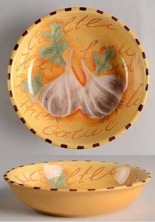 Taste of Tuscany 9" Individual Pasta Bowl