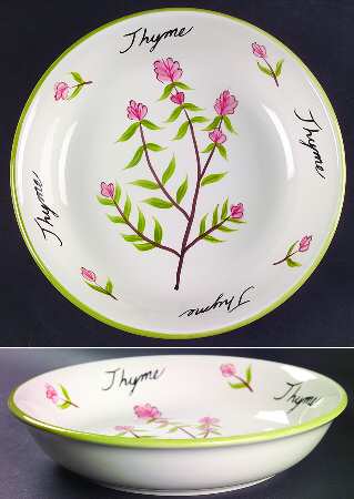 Herbs 9" Individual Pasta Bowl