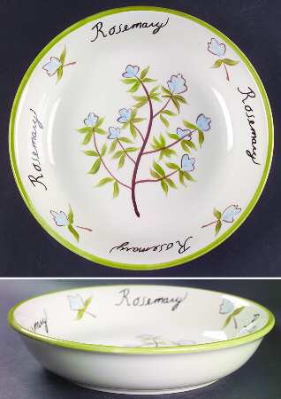 Herbs 9" Individual Pasta Bowl