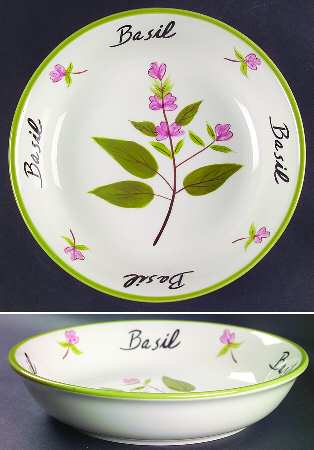 Herbs 9" Individual Pasta Bowl