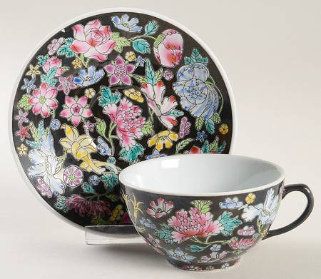 CX285 Footed Cup & Saucer Set