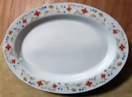 CX286 14" Oval Serving Platter