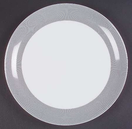 Pinstripe Black by Crate &amp; Barrel