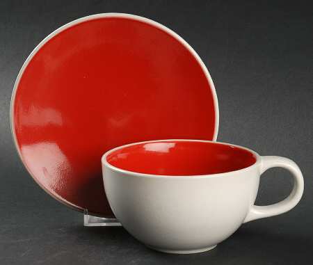 Lisbon Flat Cup & Bread & Butter Plate/Saucer Set