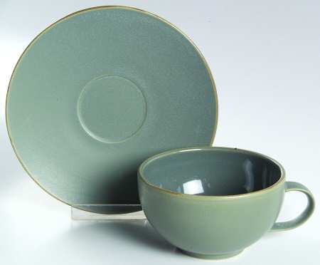 Linden Flat Cup & Saucer Set