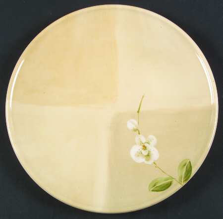 Orchid Salad Plate