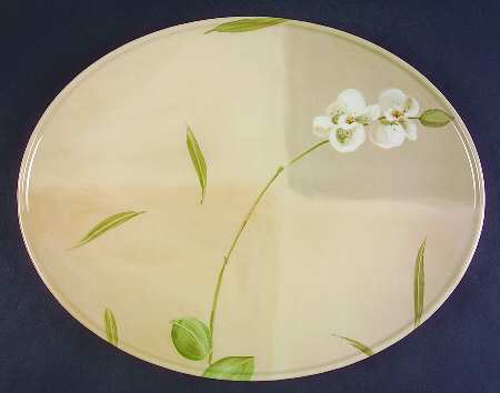 Orchid 14" Oval Serving Platter