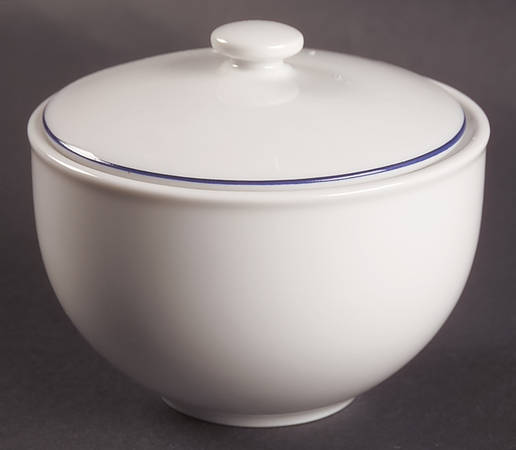 Epoch Blue Line Sugar Bowl & Lid