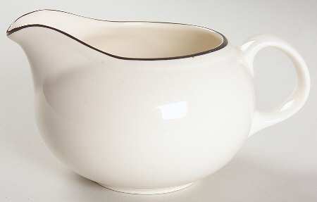 Classique Black Line Creamer