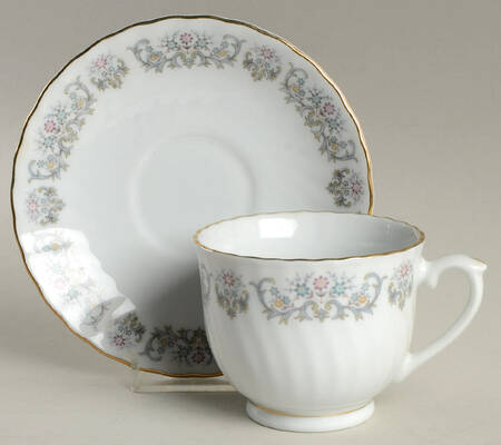 CX287 Footed Cup & Saucer Set