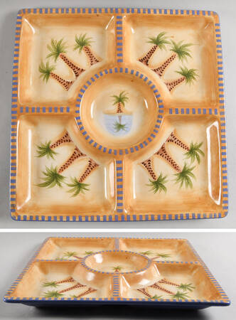 Mirage Palm 1-Piece Crudite