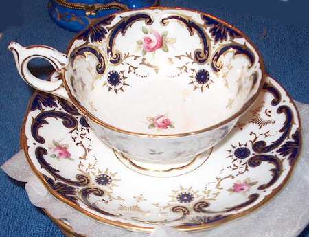 6842 Footed Cup & Saucer Set