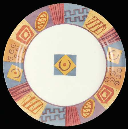 Tribal (Corelle) Luncheon Plate
