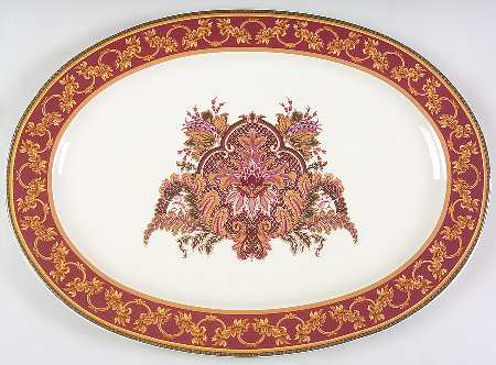 Ancient Kingdom 18" Oval Serving Platter