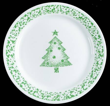 Sponge Christmas Tree by Corning Corelle