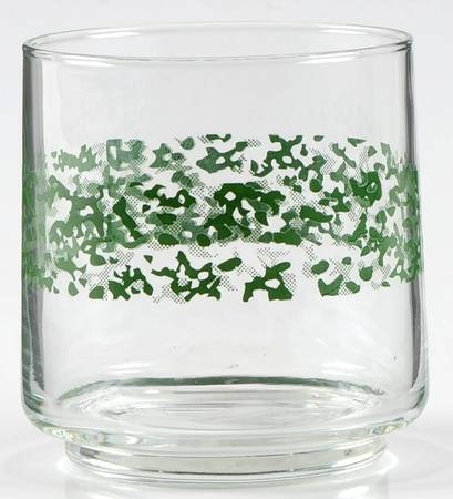 Sponge Christmas Tree 10 Oz Glassware Juice