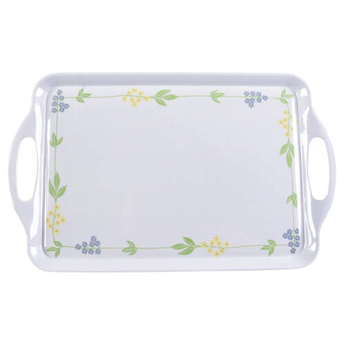 Secret Garden (Corelle) Handled Melamine Tray