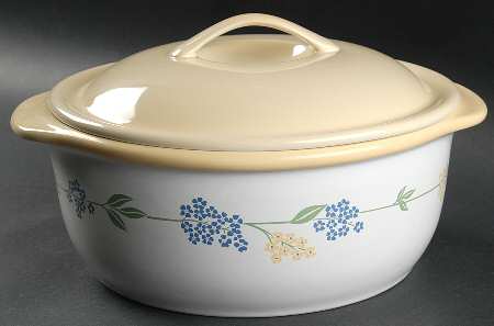 Secret Garden (Corelle) 2.5 Qt Round Covered Casserole