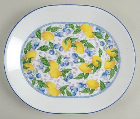 Summer Citrus (Corelle) 12" Oval Serving Platter