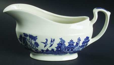 Willow Blue (Japan) Gravy Boat