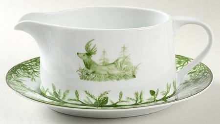 Forest Gravy Boat & Underplate