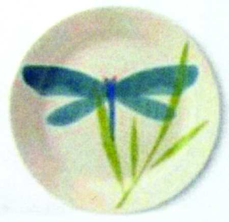 Fiore Blue Child's Plate