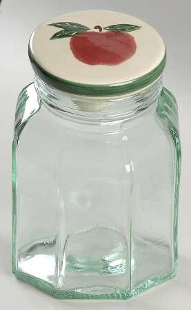 Apple & Ivy Medium Glassware Canister