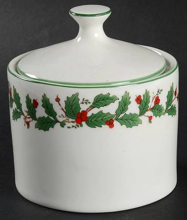 Noel Sugar Bowl & Lid
