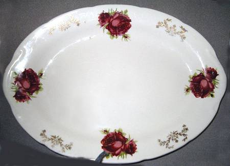 CRO294 11" Oval Serving Platter