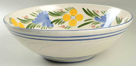 Chanticleer 14" Round Serving Bowl