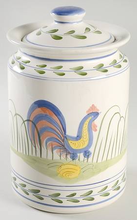 Chanticleer Large Canister & Lid