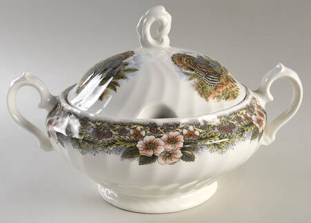 Thanksgiving Multicolor (Non-England) Tureen & Lid by Churchill