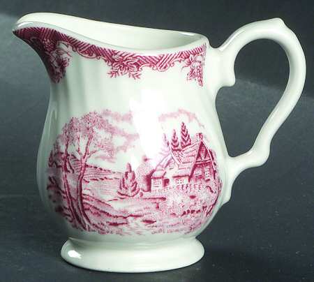 The Brook Pink (Columbia, Malaysia) Creamer