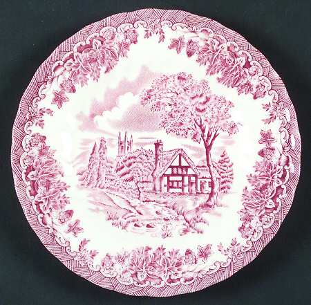 The Brook Pink (Columbia, Malaysia) Bread & Butter Plate